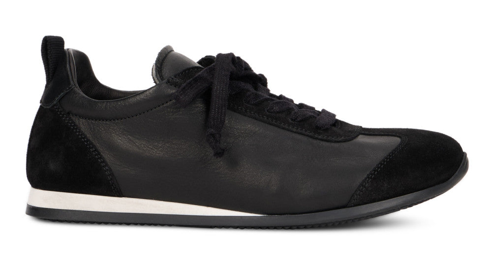 Black Leather Sneakers 2