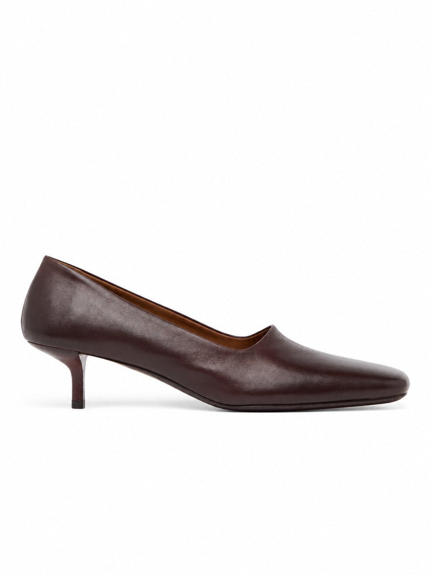 Brown Leather Pumps 1