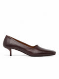 Brown Leather Pumps 1
