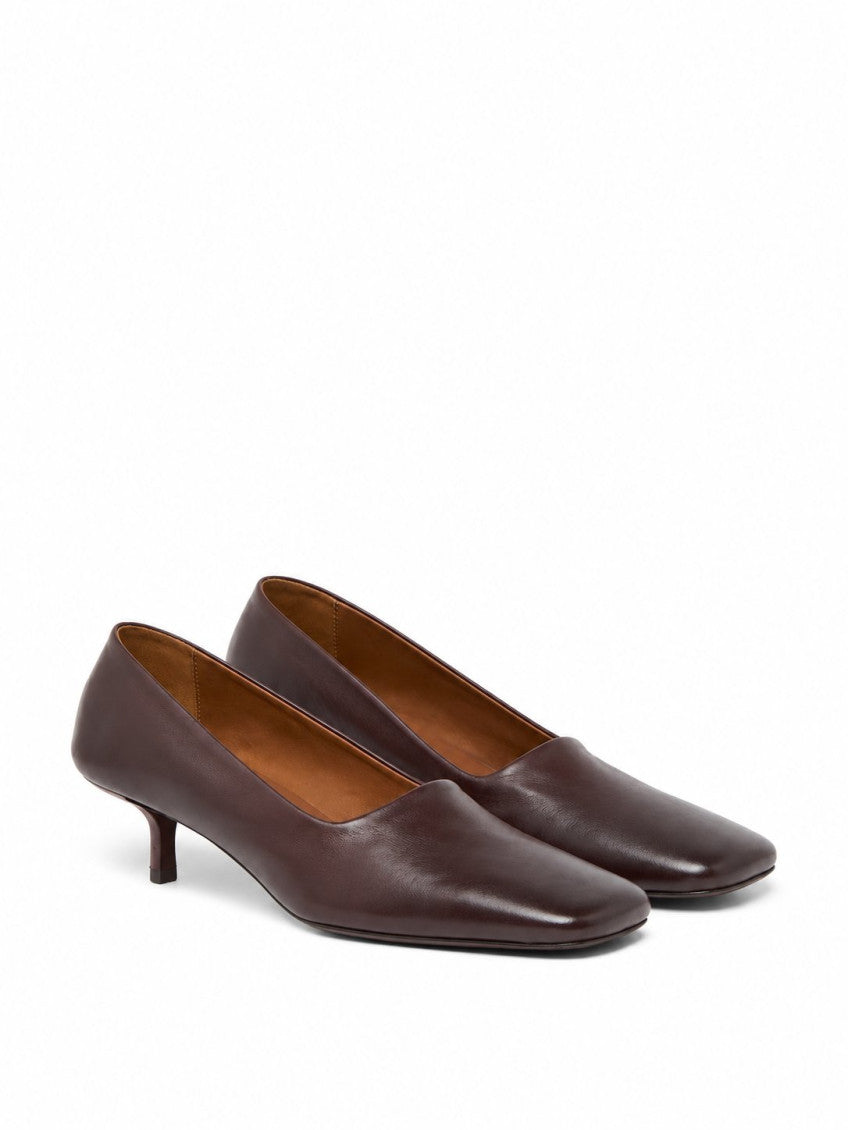 Brown Leather Pumps 2