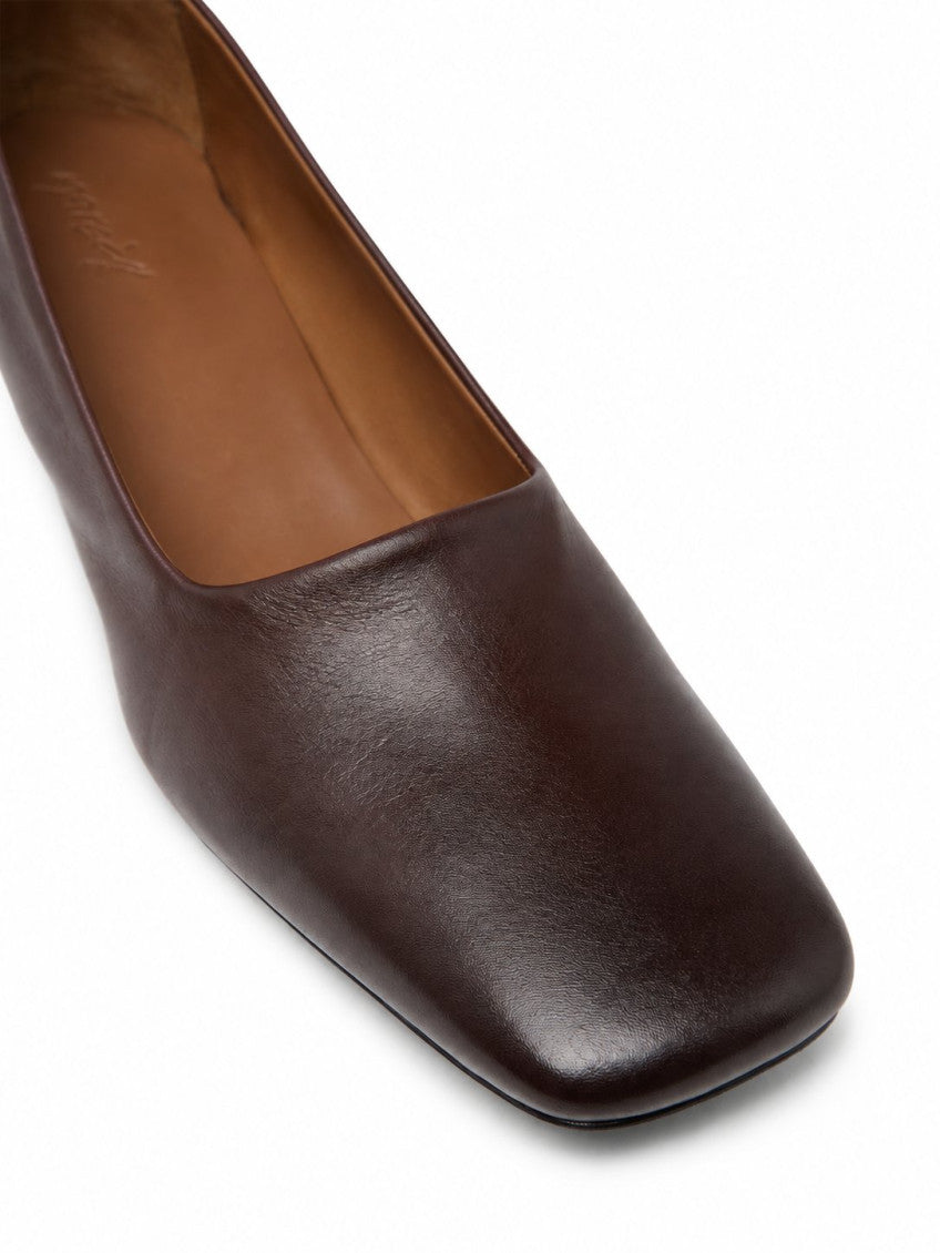 Brown Leather Pumps 3
