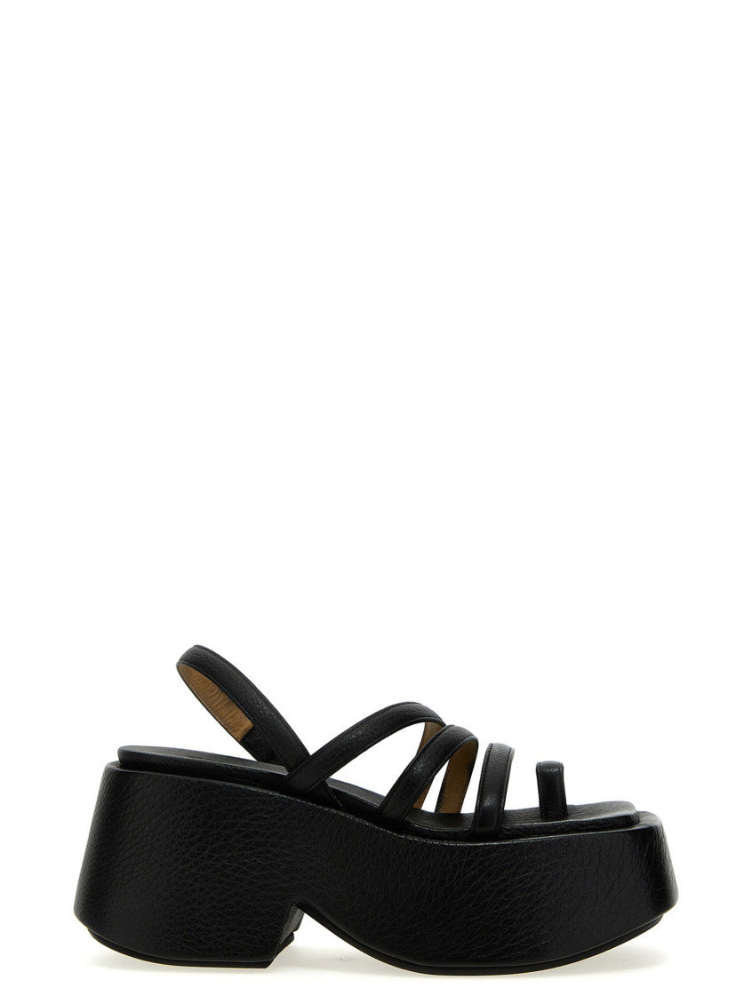 Black Zeppo Sandals 1