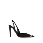 Black Embellished Pumps 1