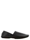 Black Leather Slip-on Loafers 1