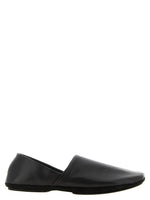 Black Leather Slip-on Loafers 1