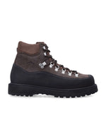 Dark Brown Roccia Leather Boots 1