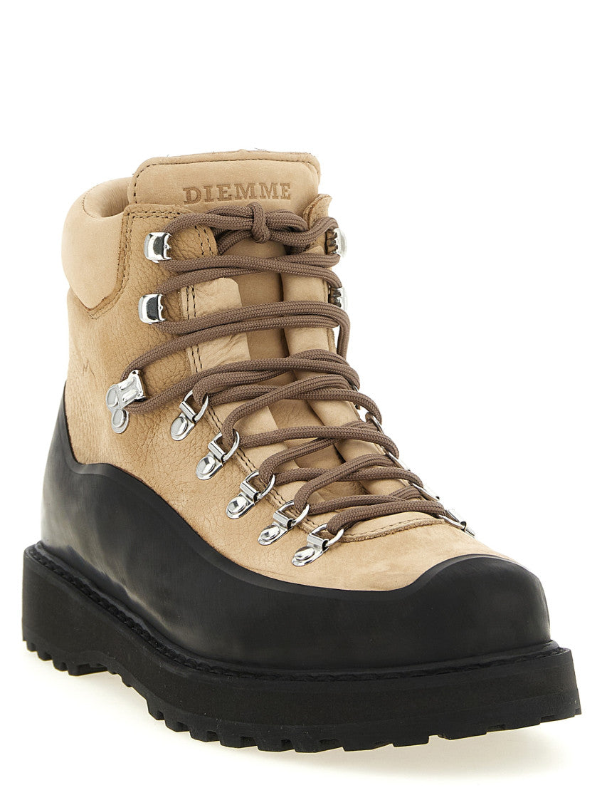 Beige Roccia Ankle Boots 2
