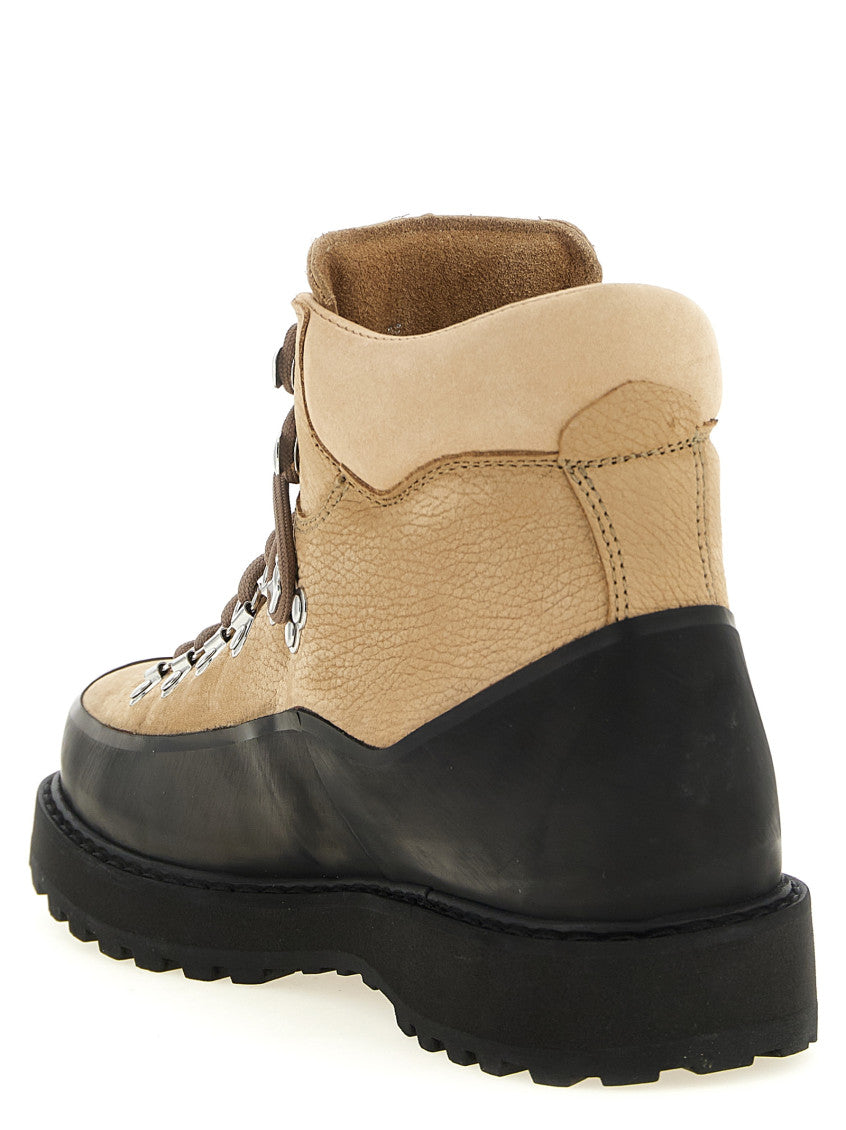 Beige Roccia Ankle Boots 3