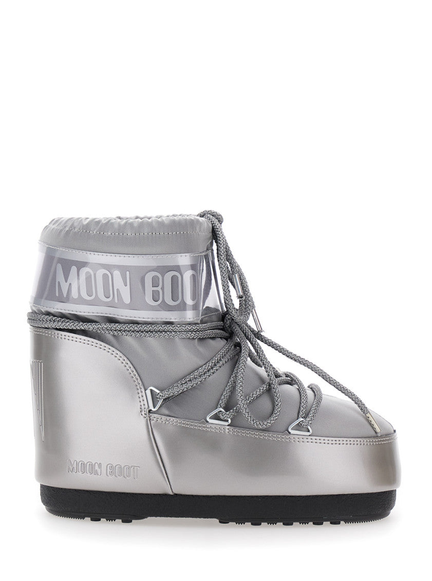 Silver Logo Boots 1