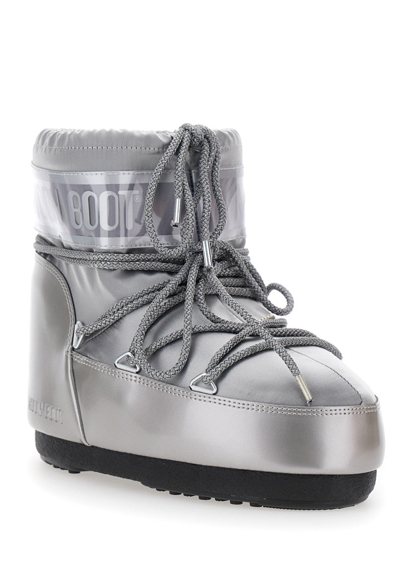 Silver Logo Boots 2