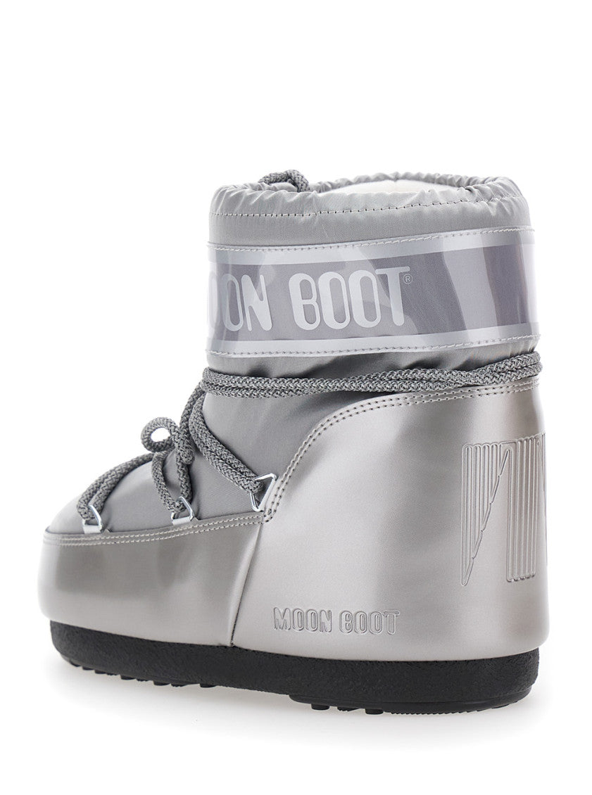 Silver Logo Boots 3