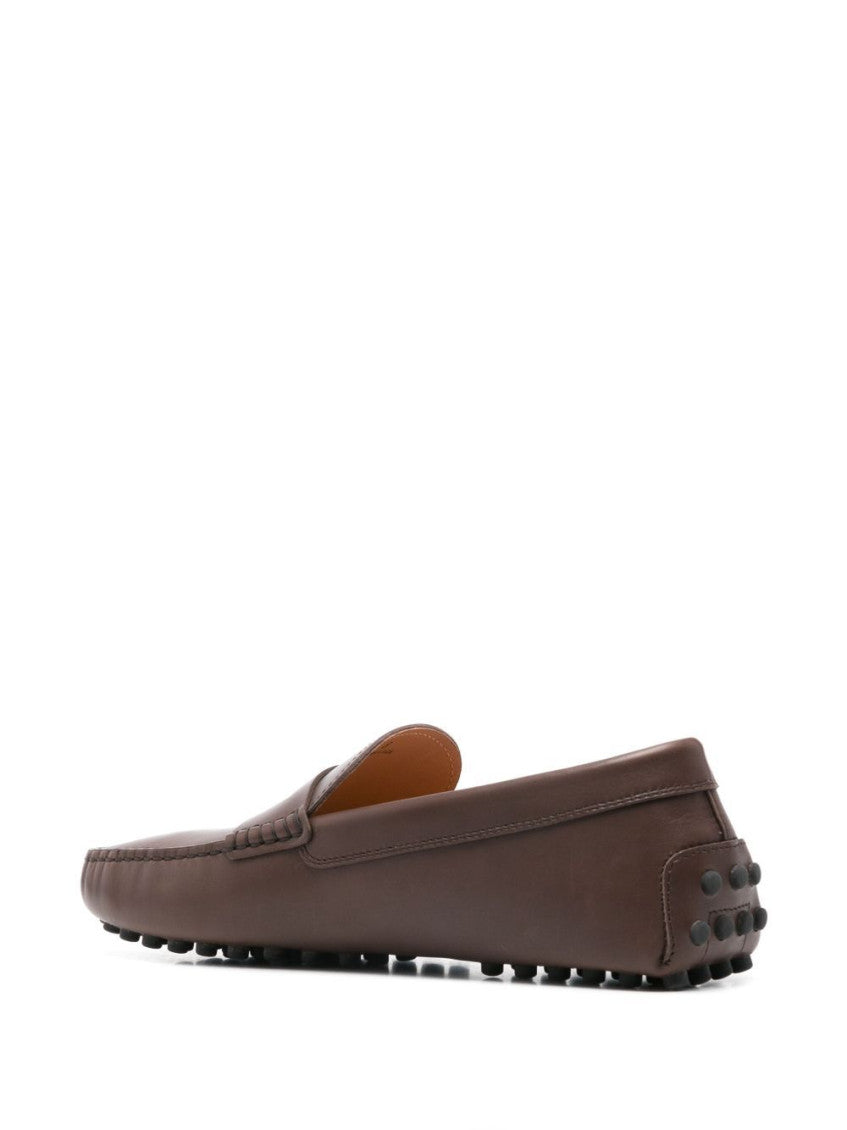 Dark Brown Leather Loafers 3
