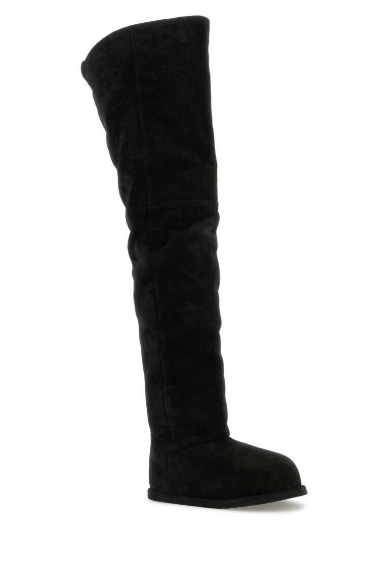 Black Suede Over-the-knee Boots 2