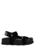 Black Suede Sandals 1