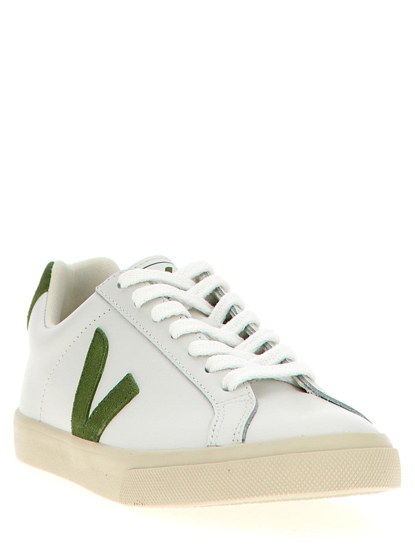 White Lace Up Sneakers 2