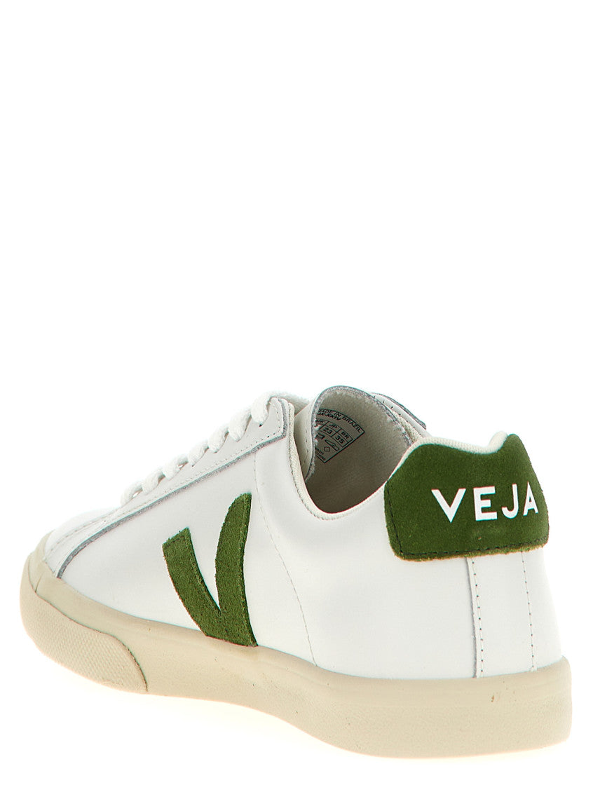 White Lace Up Sneakers 3