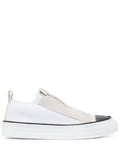 White Slip On Sneakers 1