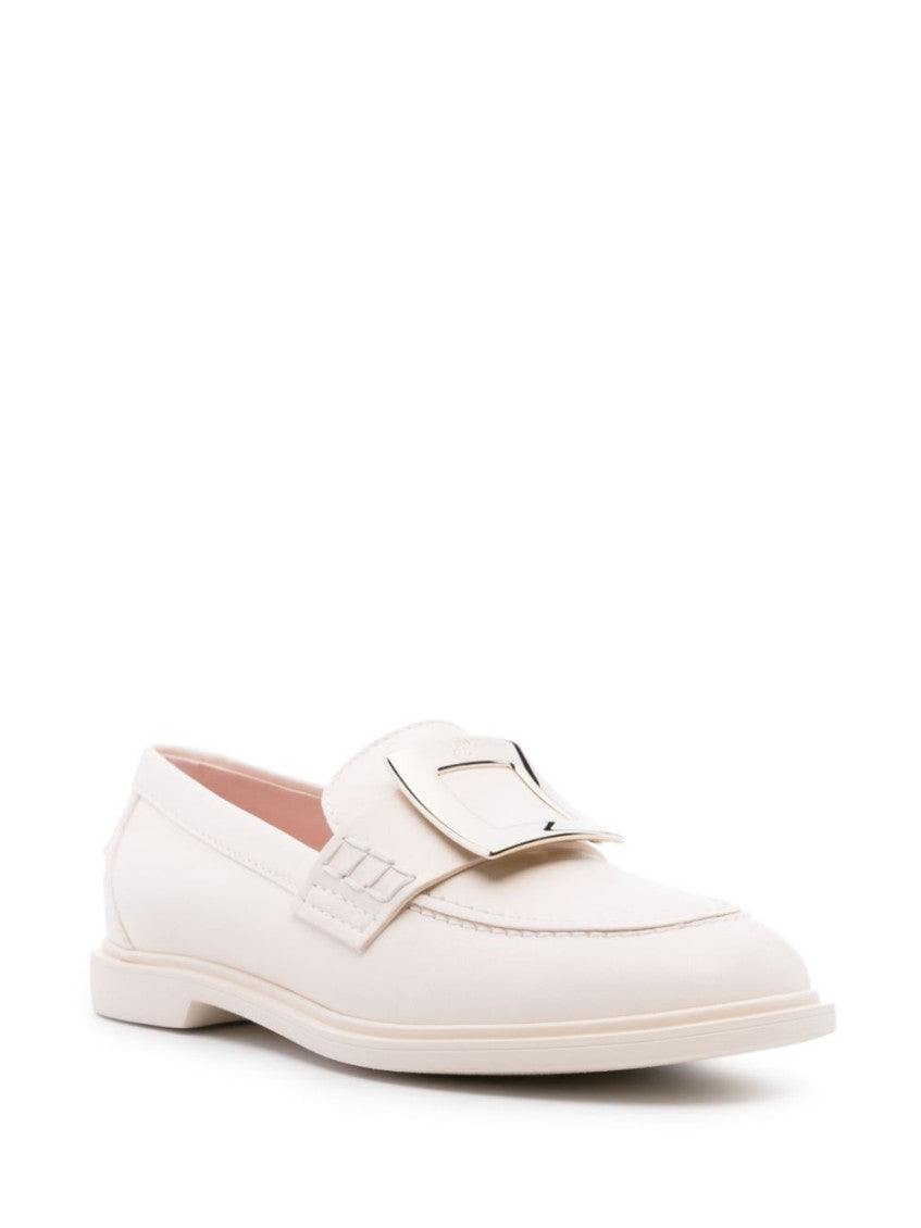 White Leather Loafers 2