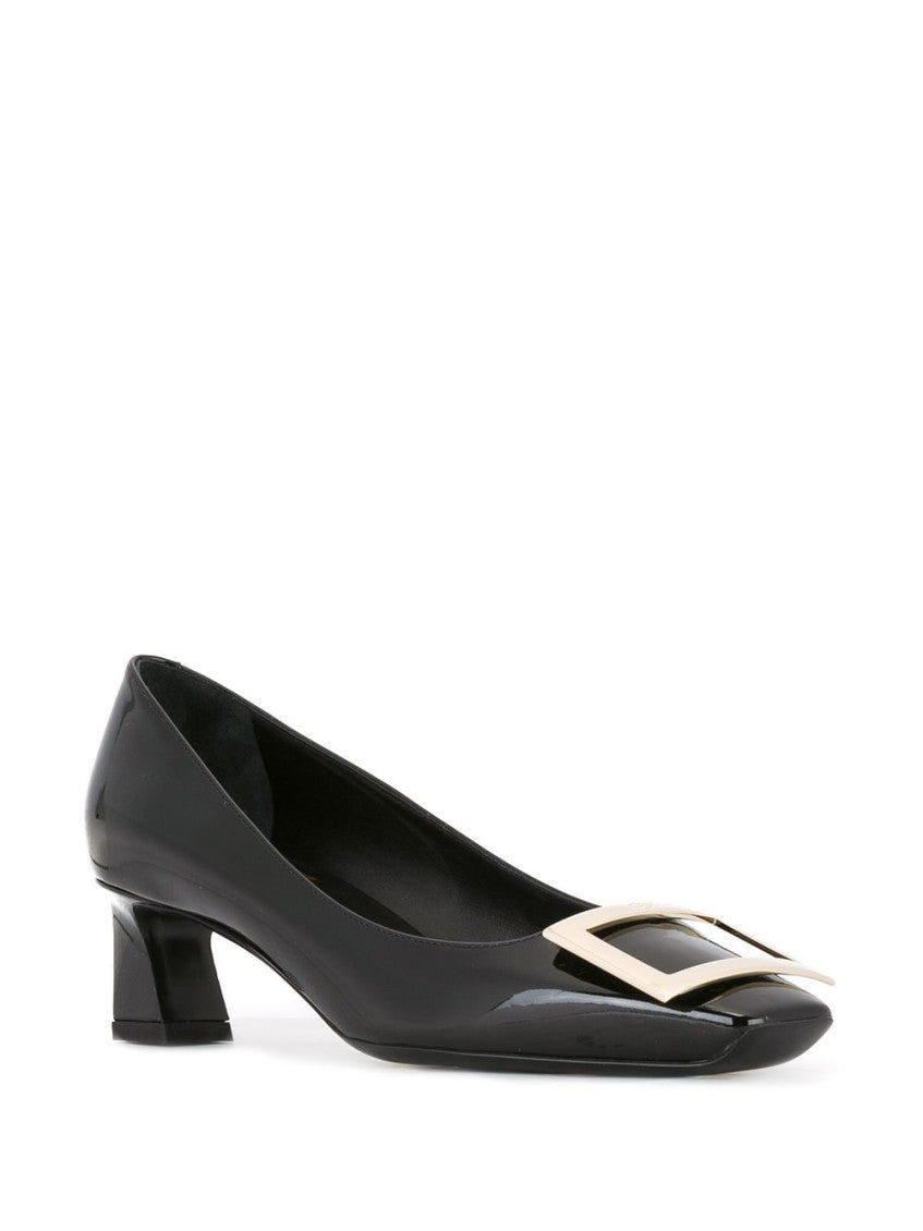 Black Leather Pumps 4