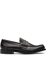 Black Leather Loafers 1