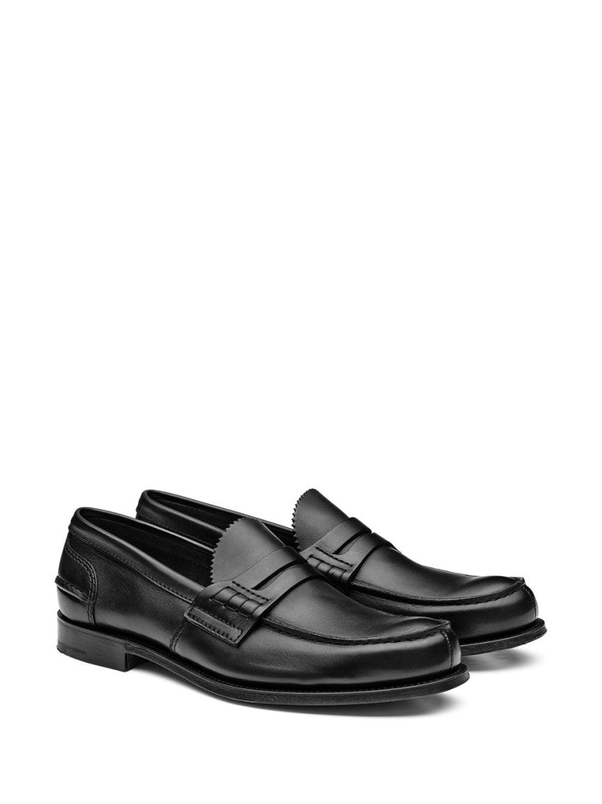 Black Leather Loafers 2