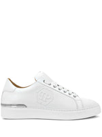 White Leather Sneakers 1