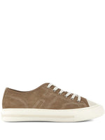 Brown Lace Up Sneakers 1