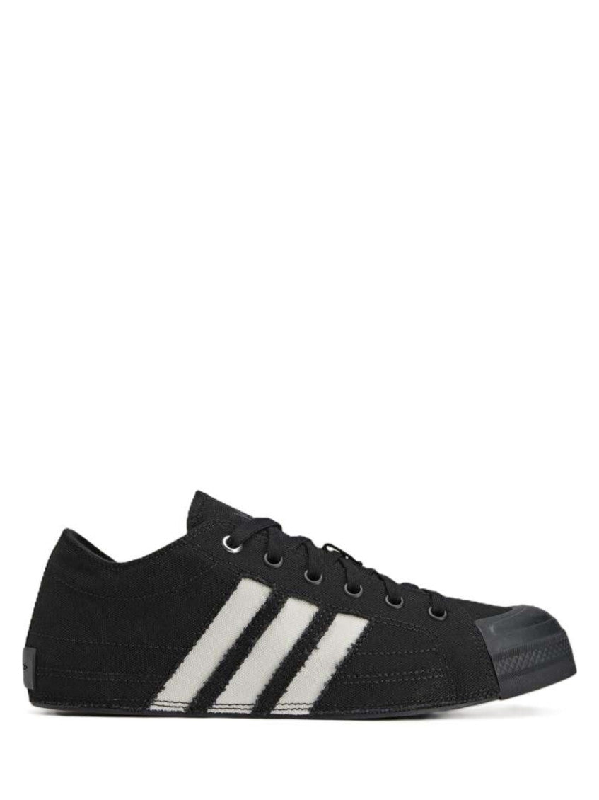 Black Lace Up Sneakers 1