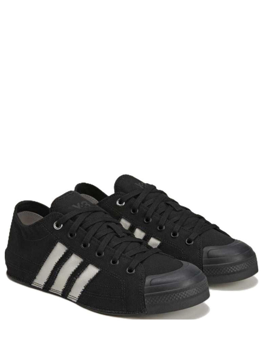 Black Lace Up Sneakers 3