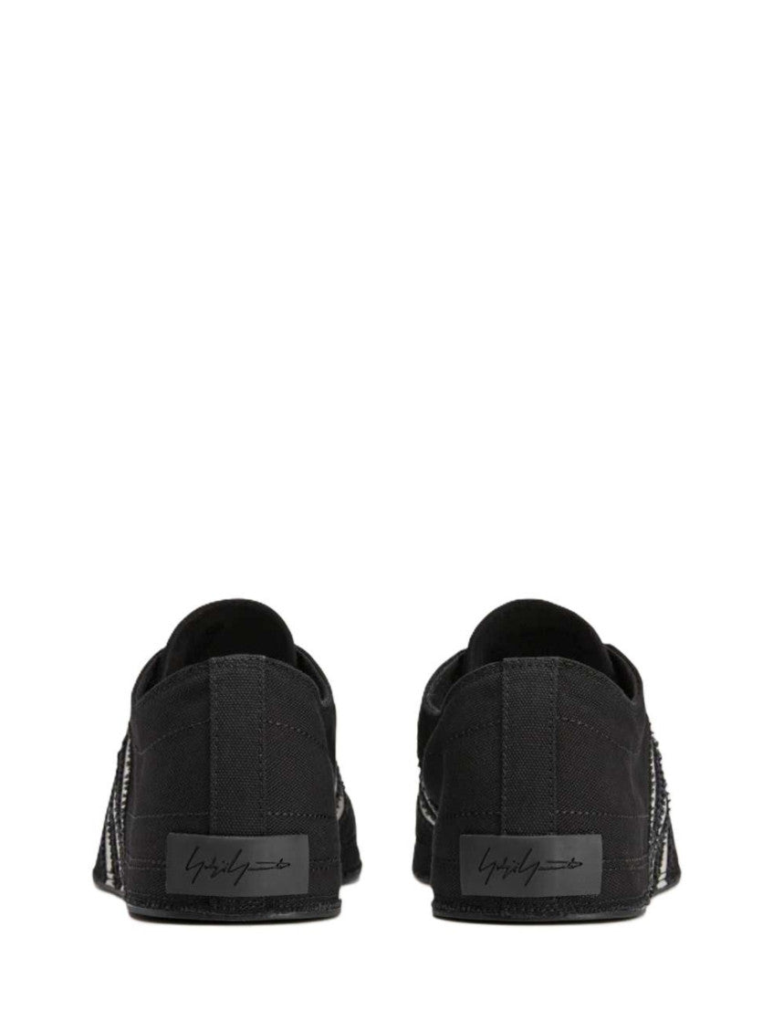 Black Lace Up Sneakers 4