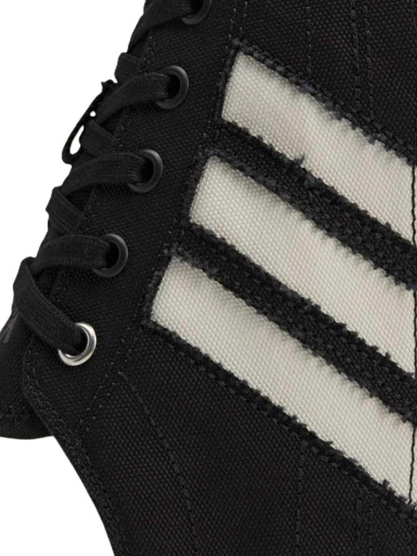 Black Lace Up Sneakers 6