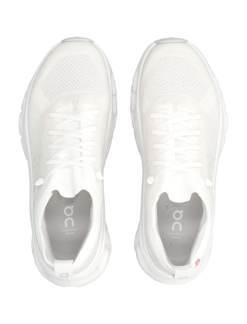 White Lace Up Sneakers 2
