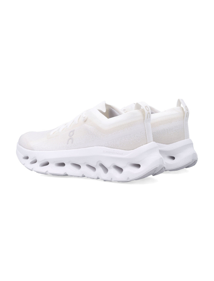 White Lace Up Sneakers 4