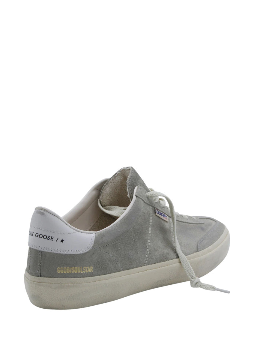 Grey Lace Up Sneakers 3