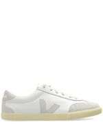 White Lace Up Sneakers 1