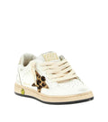 Girls White Leather Sneakers 1
