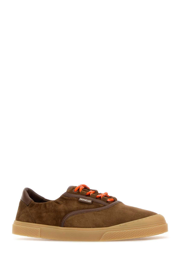 Brown Lace Up Sneakers 2