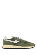 Green Lace Up Sneakers 1