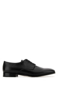 Black Leather Lace-up Shoes 1