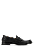 Black Leather Loafers 1