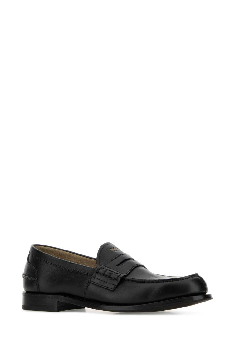 Black Leather Loafers 2