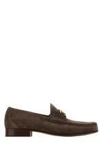 Brown Suede Loafers 1