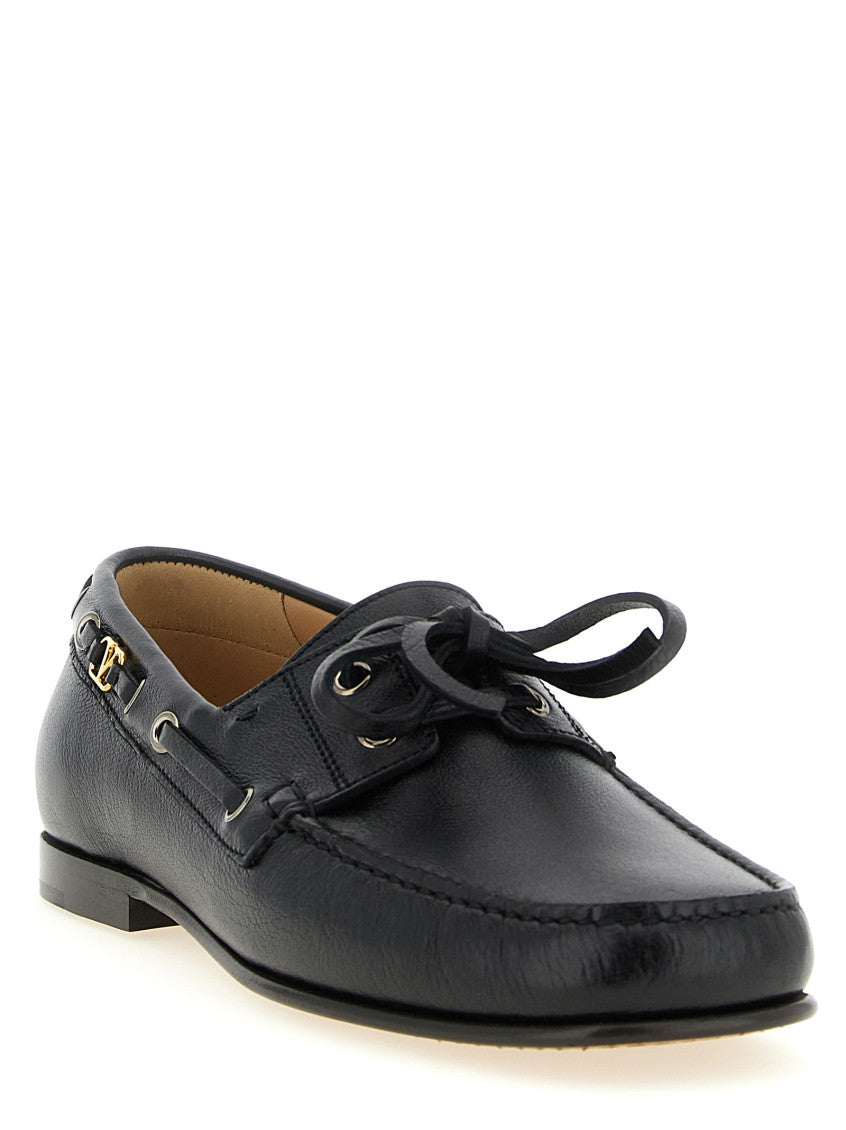 Black Leather Loafers 2