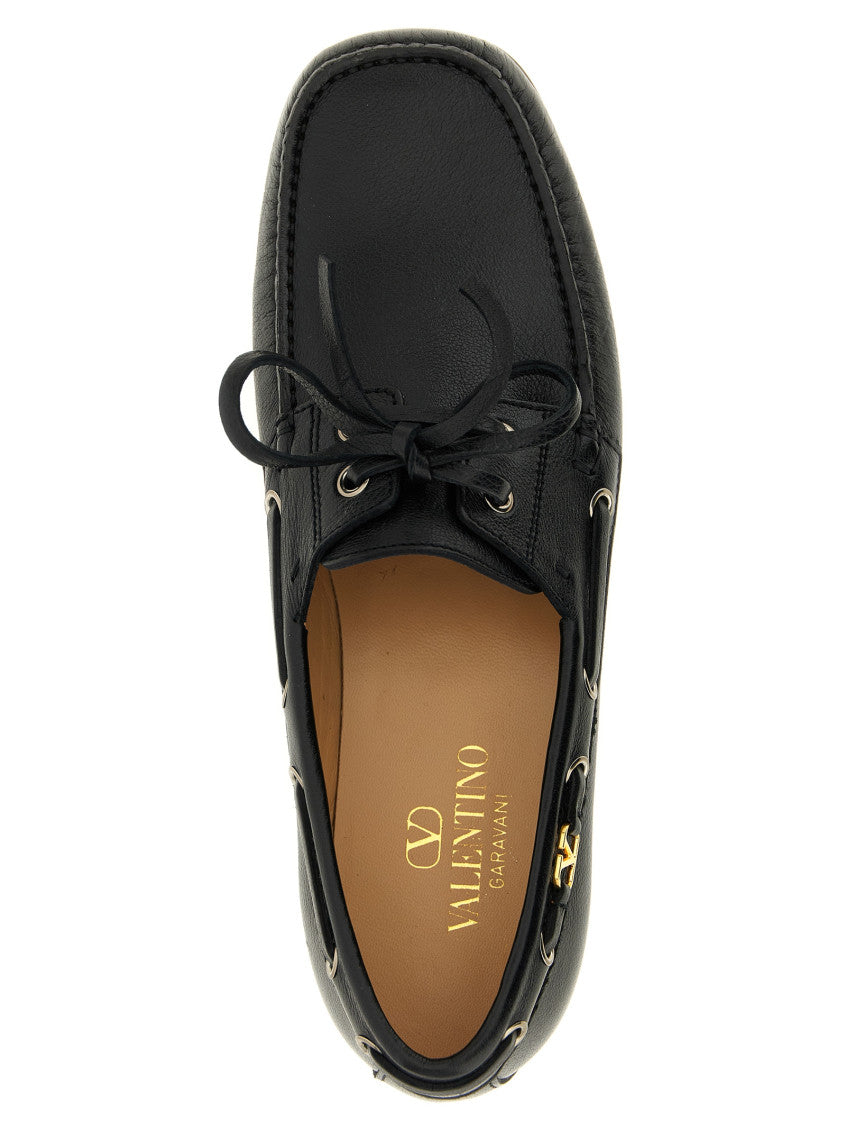Black Leather Loafers 4