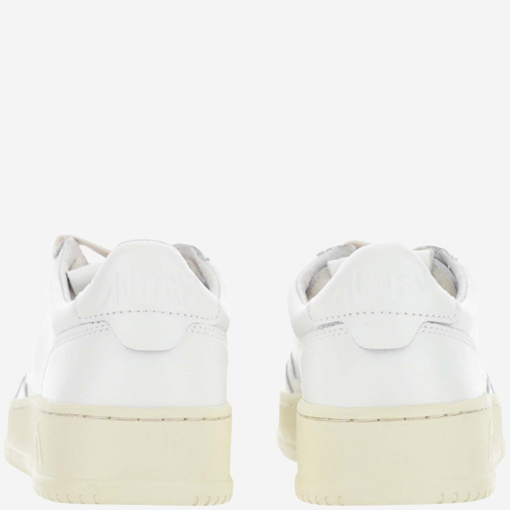 White Low Top Sneakers 4