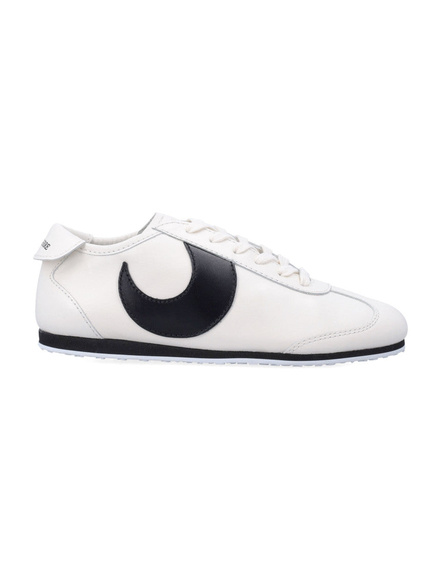 White Moon Leather Sneakers 1