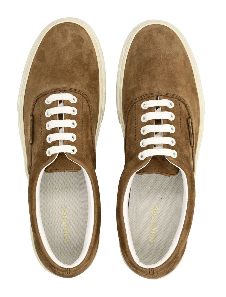 Brown Logo Sneakers 2