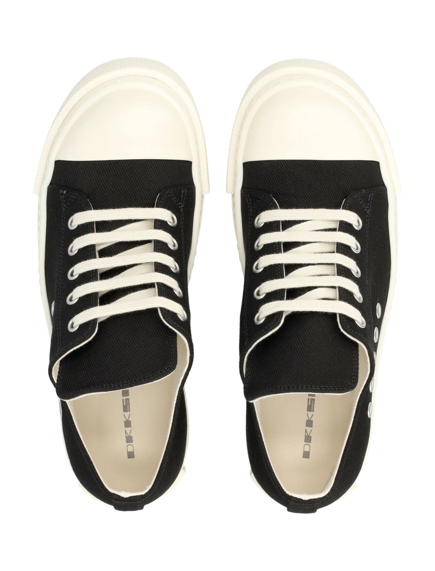 Black Lace-up Sneakers 2