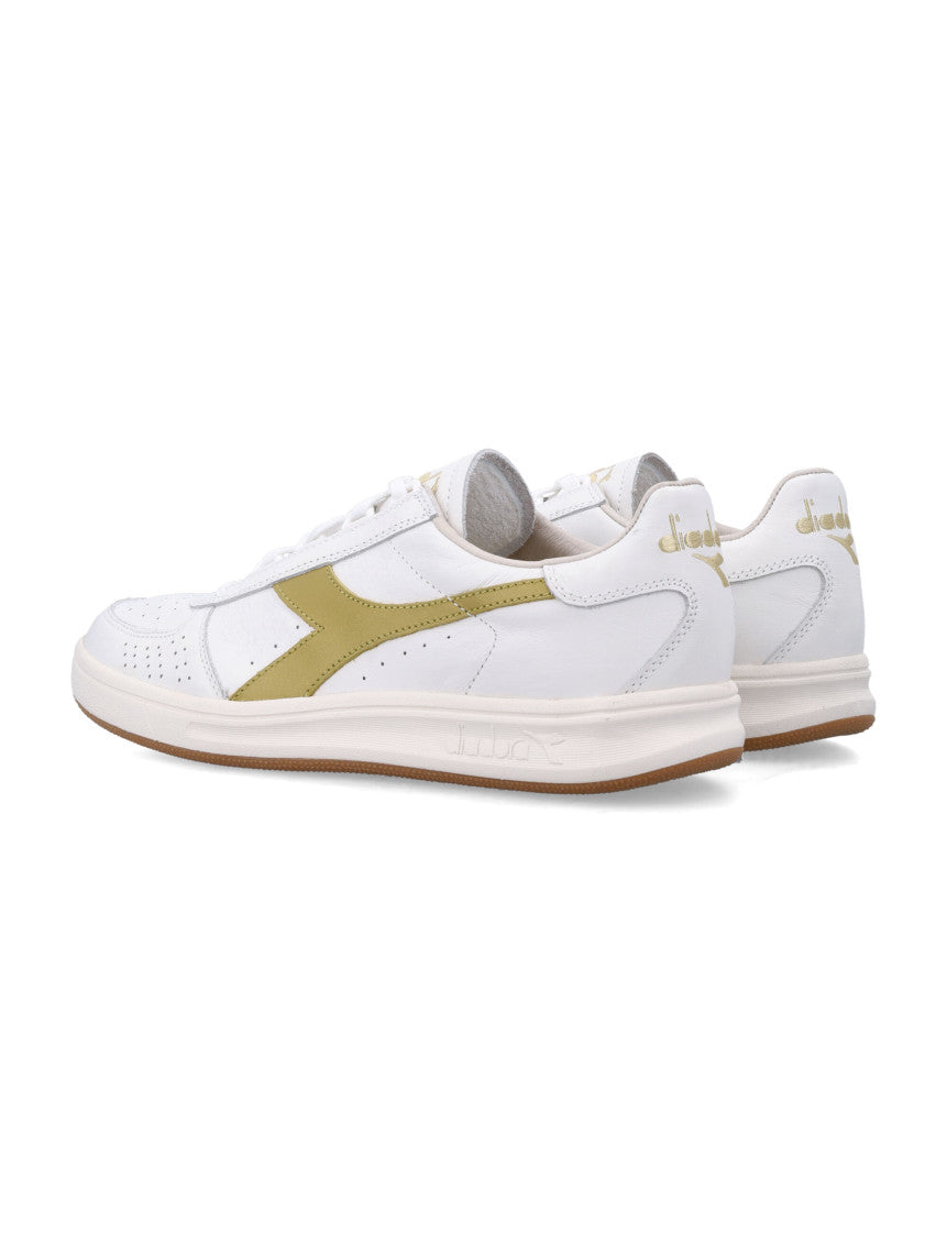 White Lace-up Sneakers 4