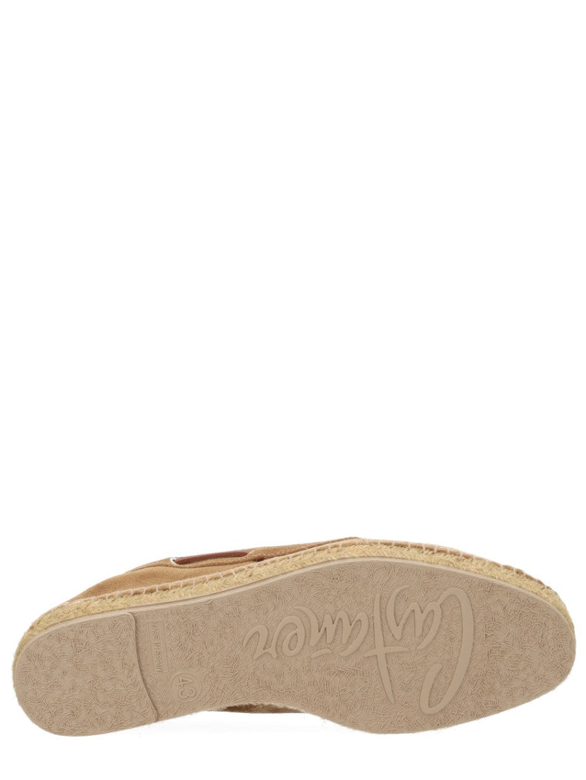 Beige Lace-up Loafers 6